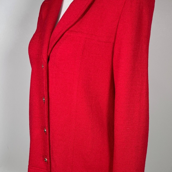 ST.JOHN COLLECTION by Marie Gray knit Blazer jacket skirt set 4 - Picture 16 of 17